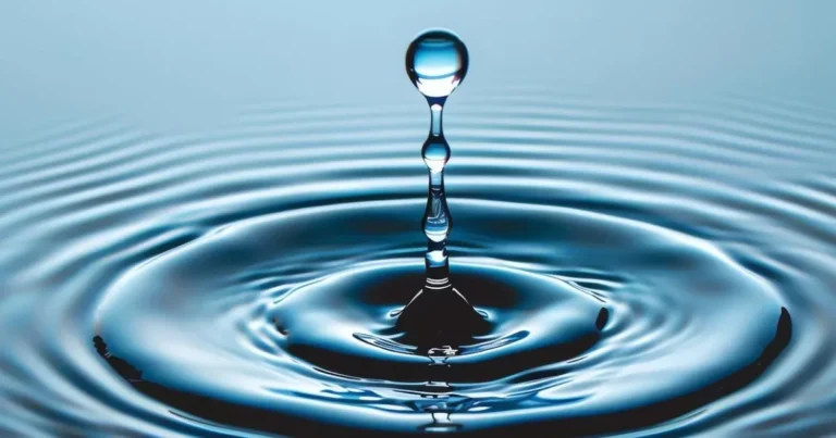 agua tension superficial