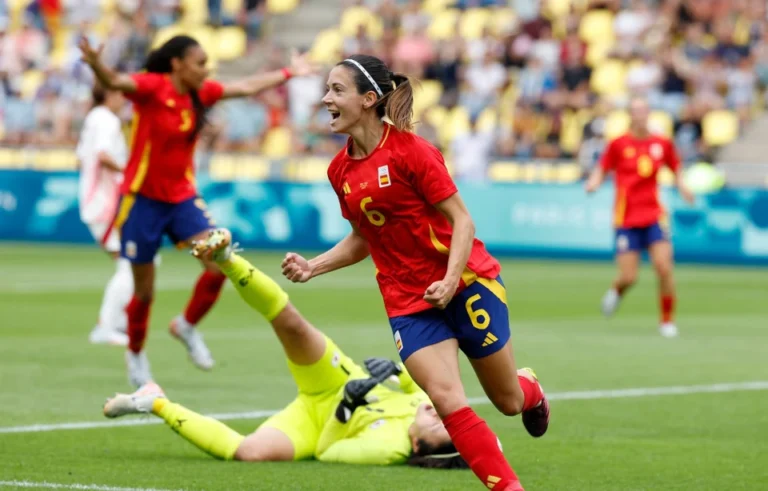 aitana bonmati gol celebra