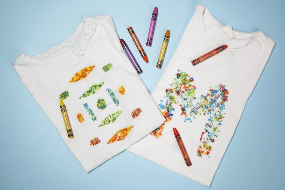 camisetas ceras pintar