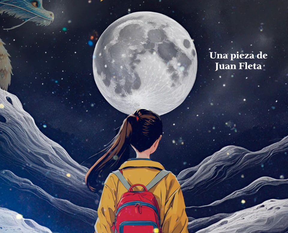 cartel en busca de la que ilumina