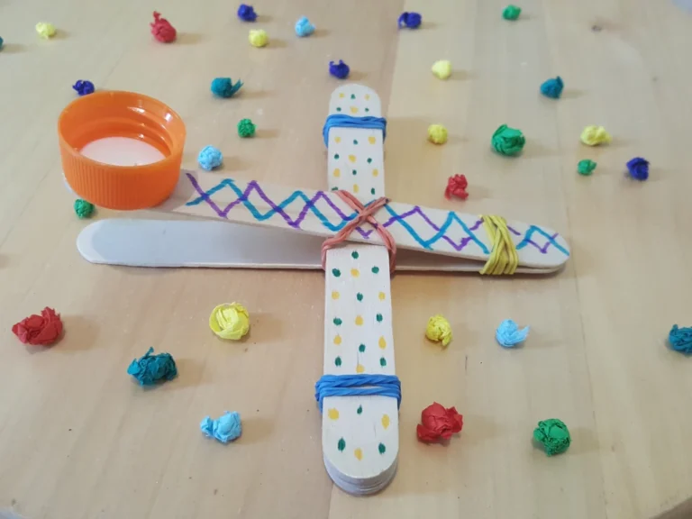catapulta manualidades ninos