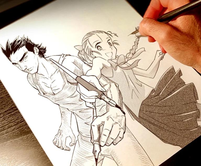 dibujando manga