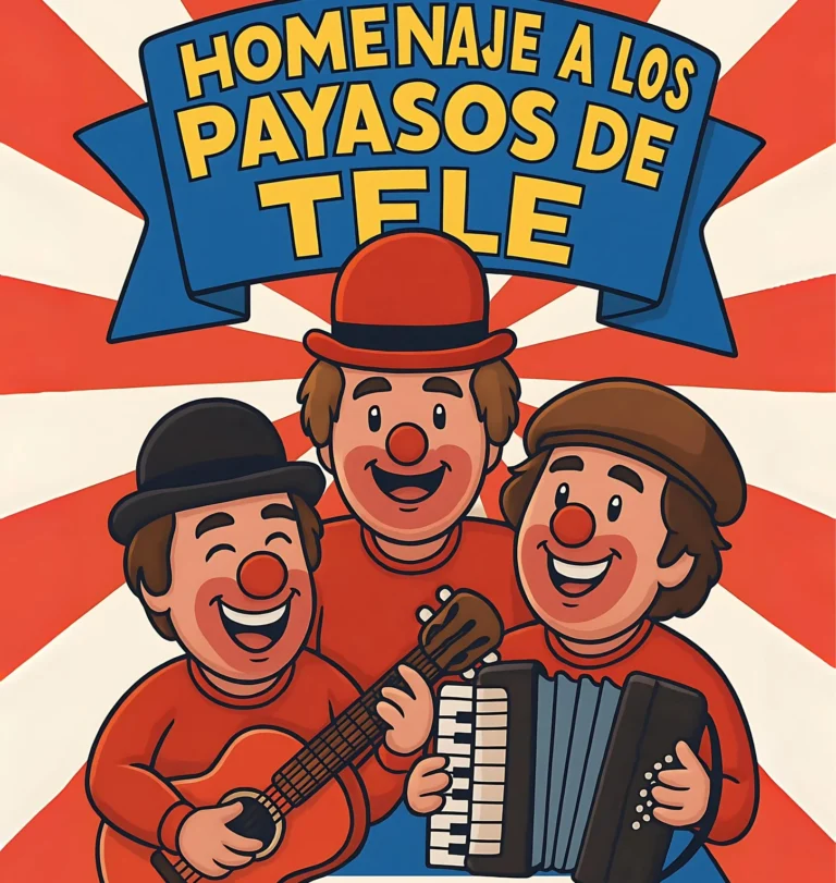 dibujo tres payasos
