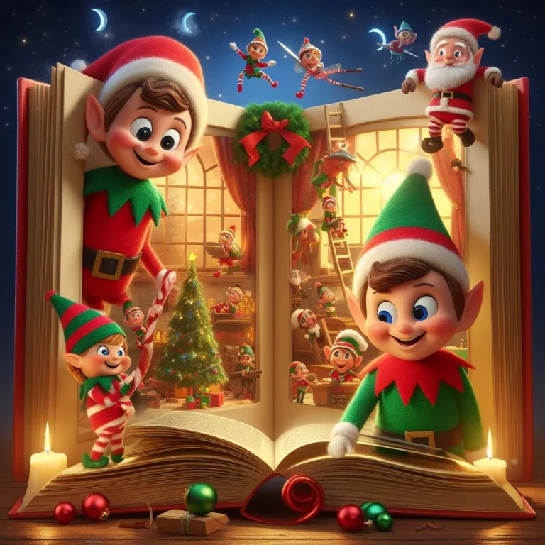 elfos navidad saliendo libro