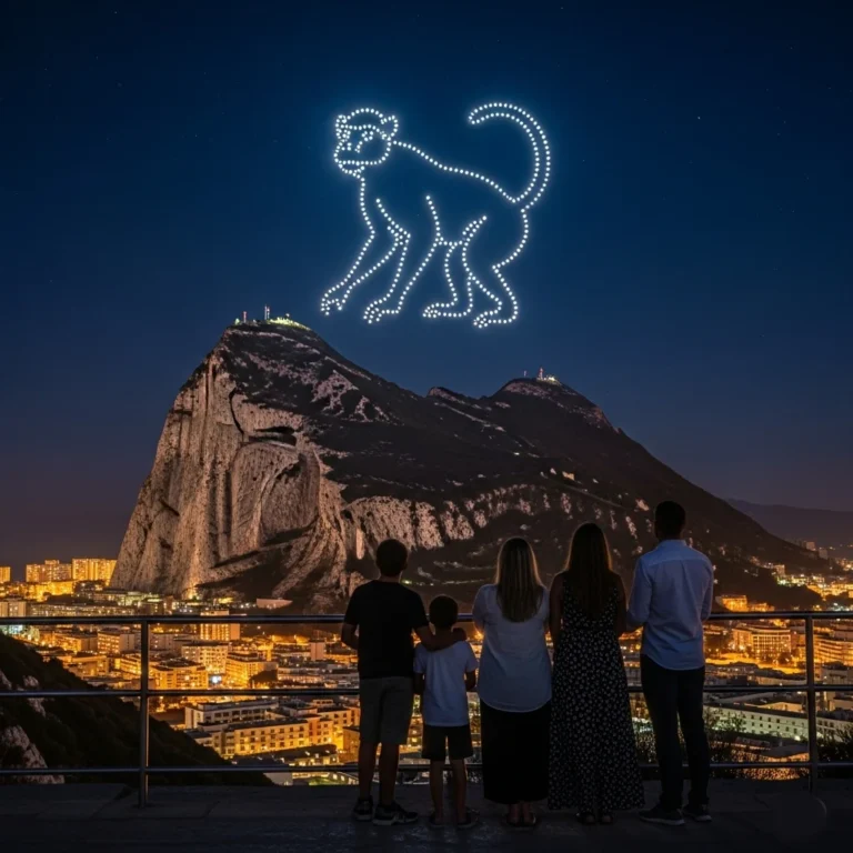 espectaculo luces gibraltar ai