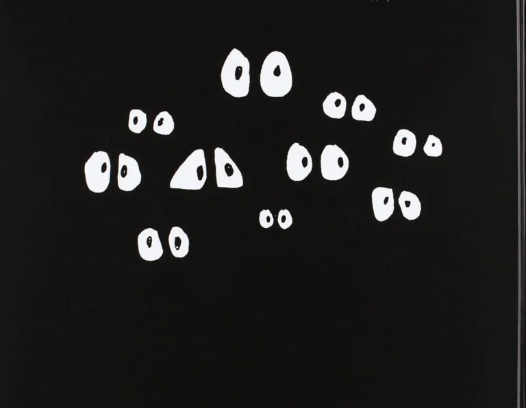 fondo negro ojos
