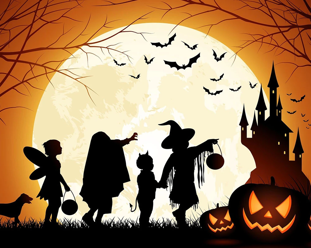halloween cartel ninos fiesta