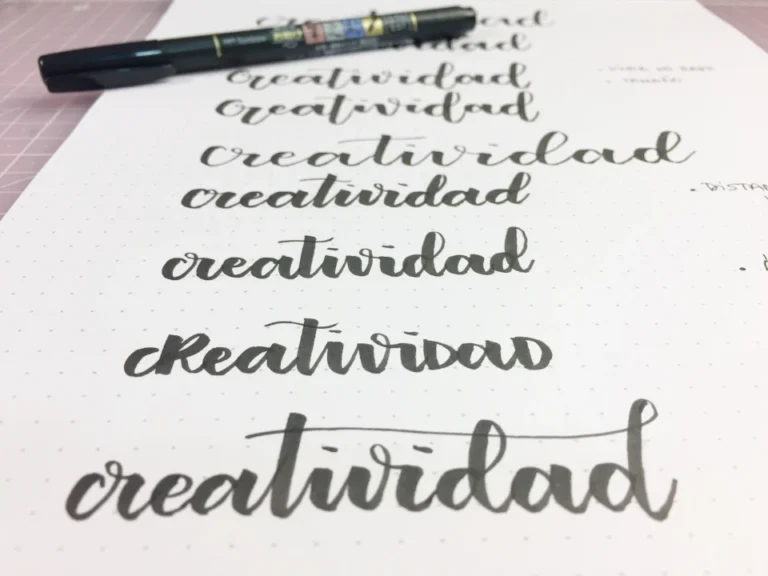 lettering
