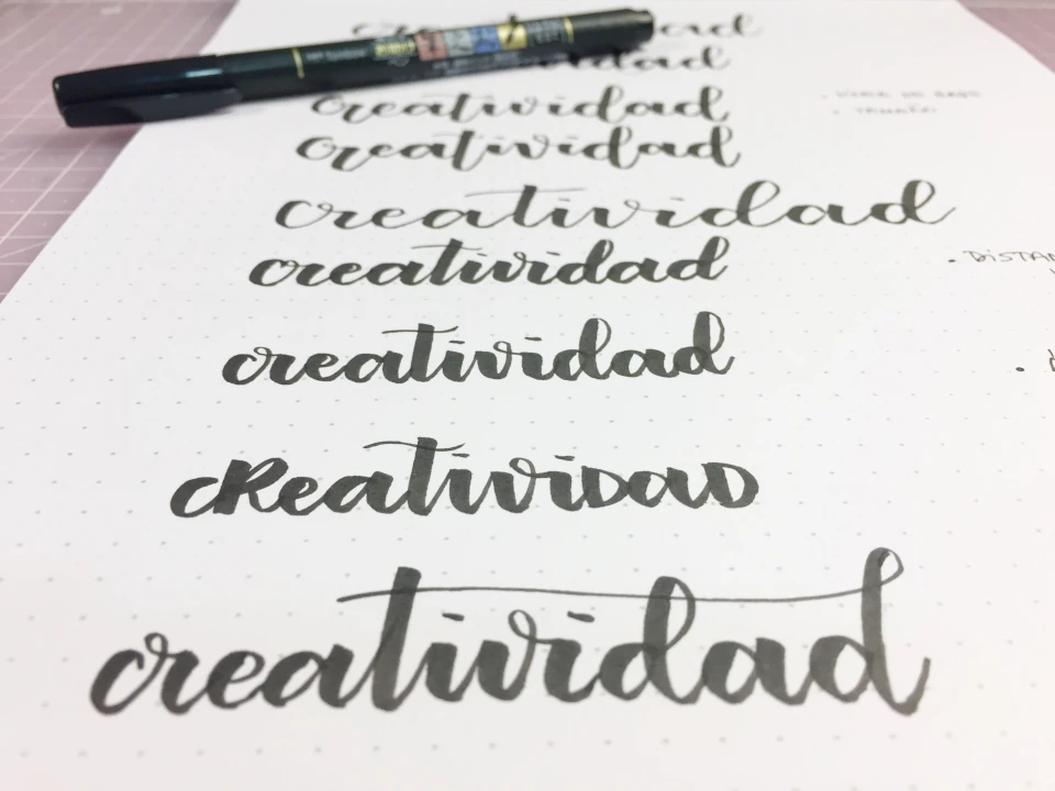 lettering