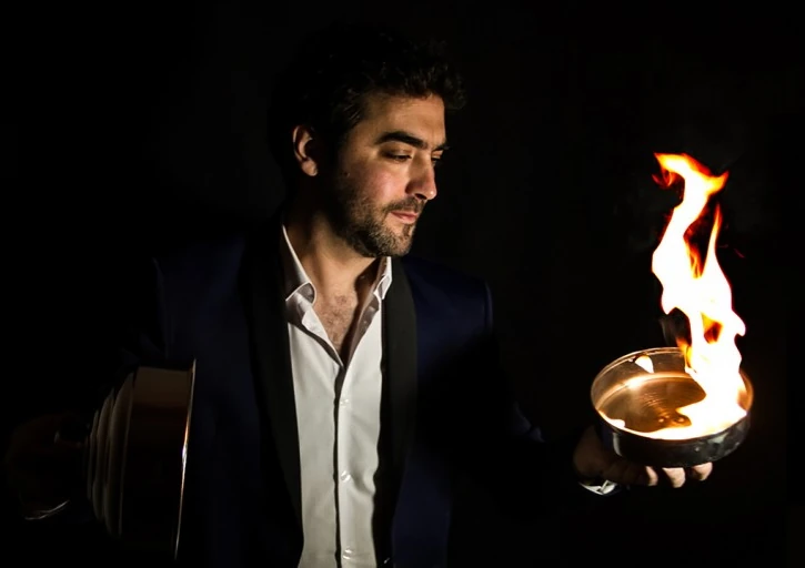 mago bernabe cuenco fuego