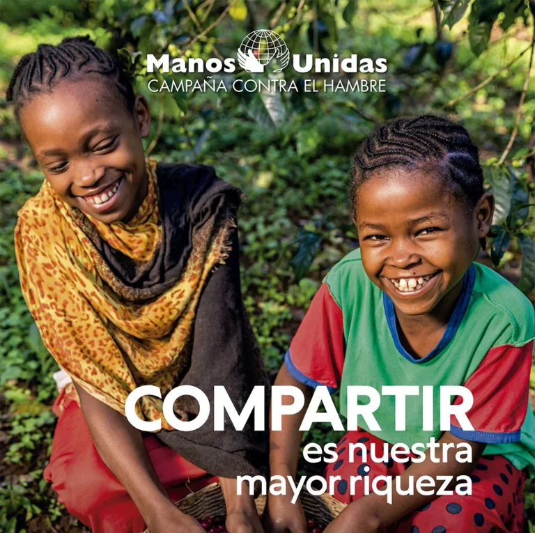 manos unidas hambre abad