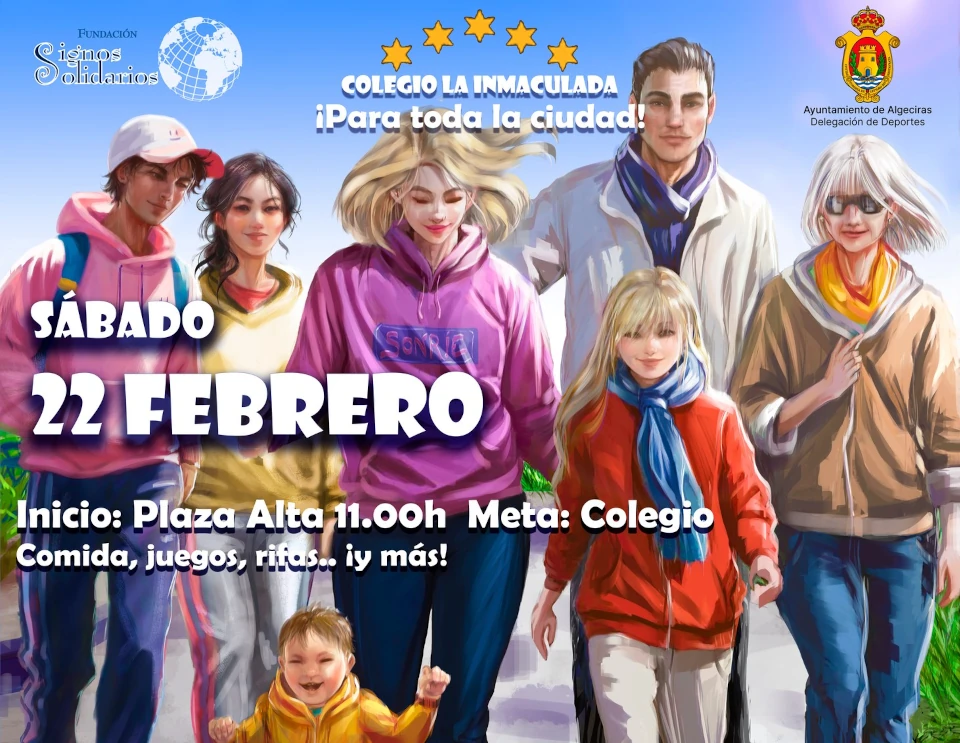 marcha inmaculada colegio