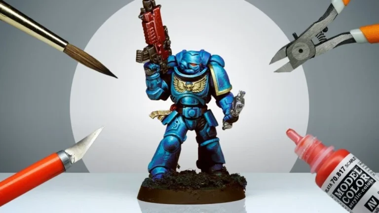 marine espacial warhammer utiles pintura