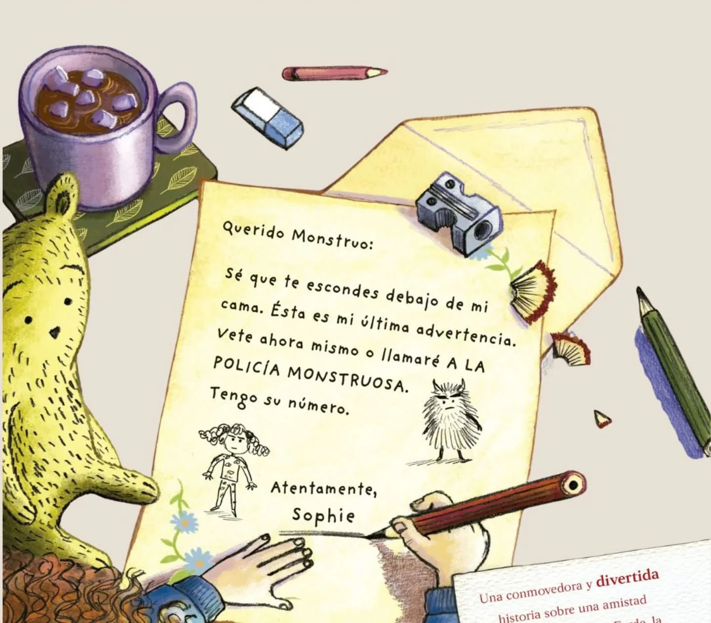 monstruo carta miedo