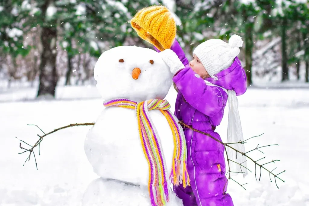 nino invierno snowman