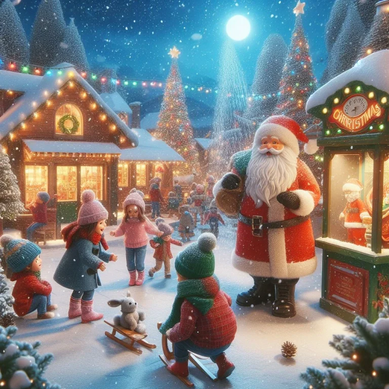 ninos jugando nieve artificial ai 03