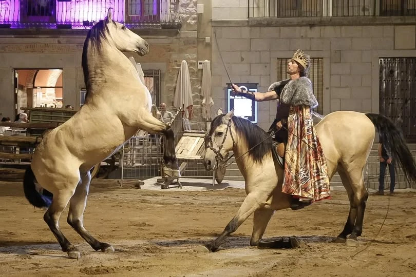 paco martos espectaculo caballos