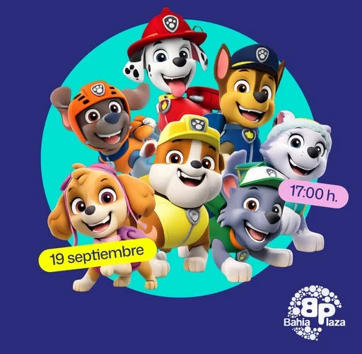 patrulla canina bahia plaza