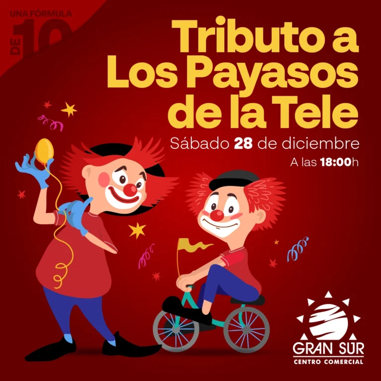 payasos gran sur navidad