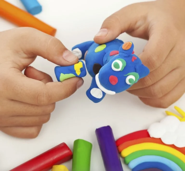 plastilina caballo nino