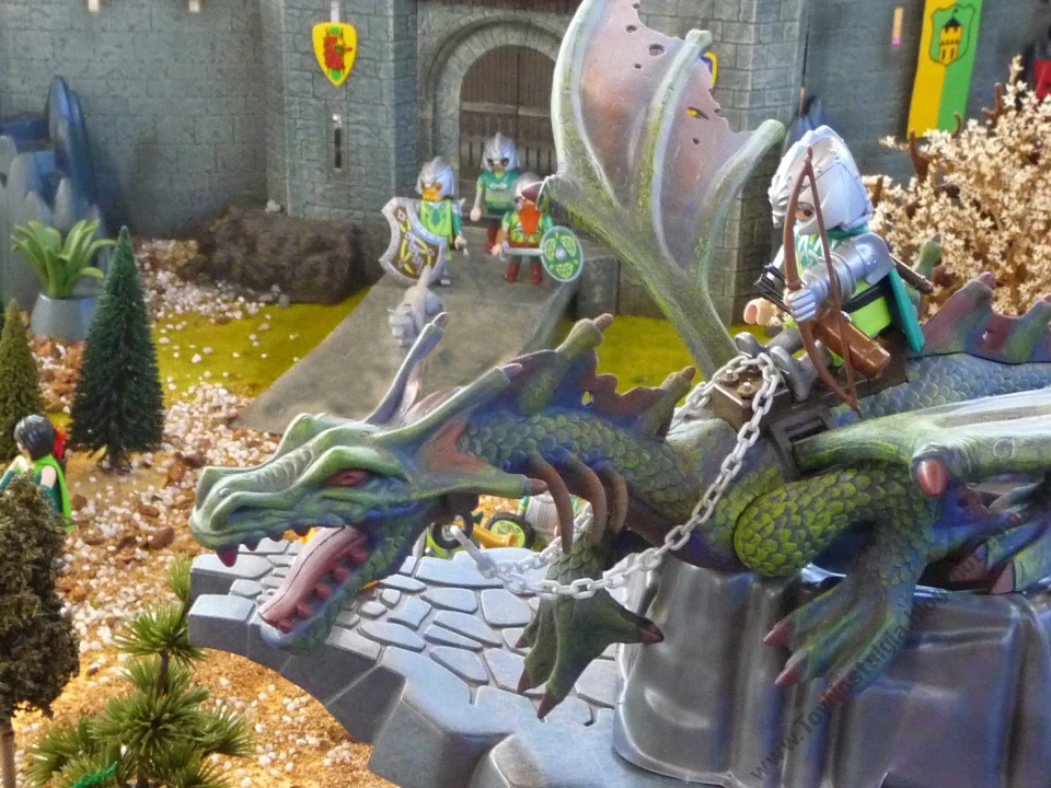 playmobil dragon medieval