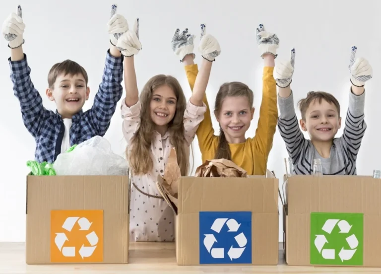 reciclar ninos varios