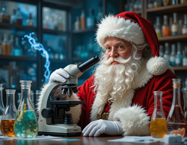 santa cientifico