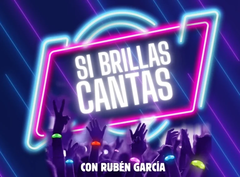 si brillas canta cartel anunciador