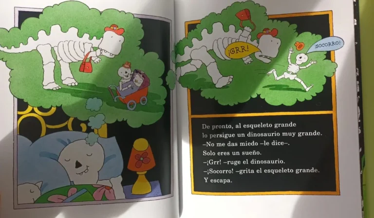 sonar dinosaurios cuento