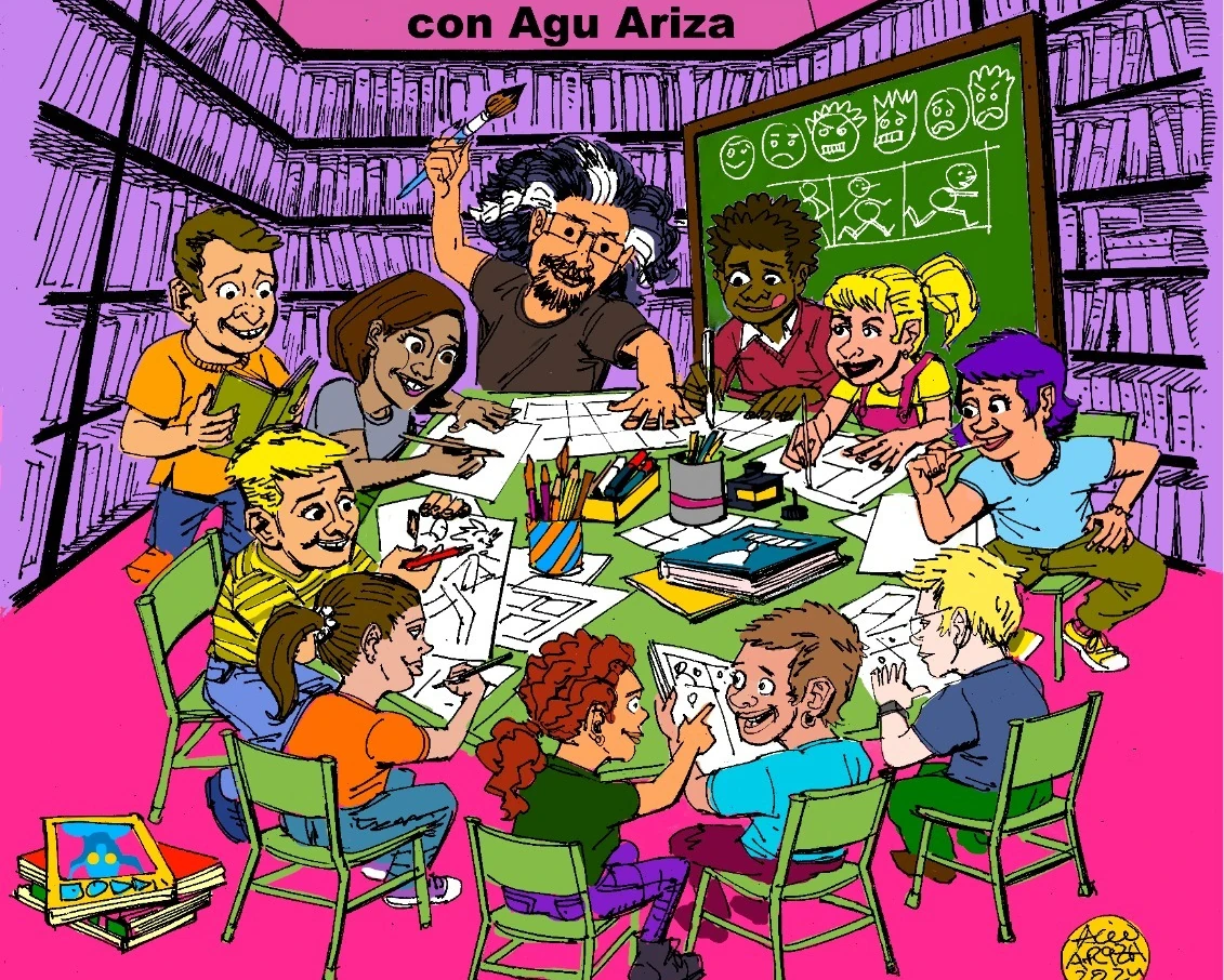 taller comic san roque agu ariza