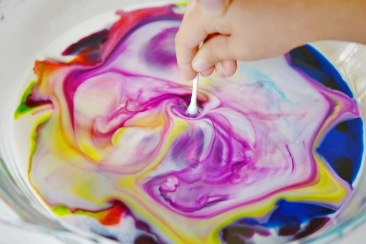 taller leche colores