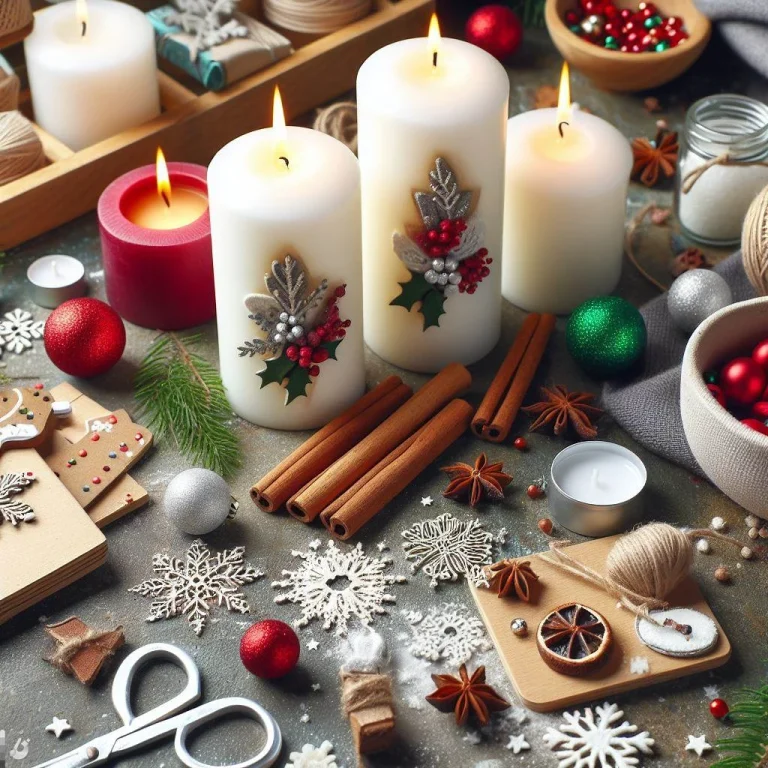 taller vela navidad