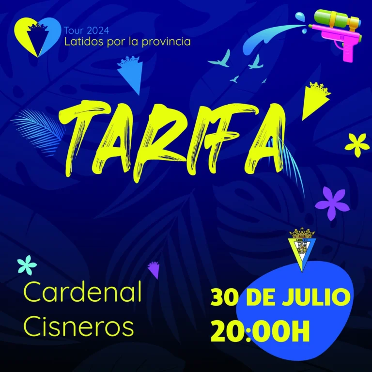 tarifa cadiz verano 2024