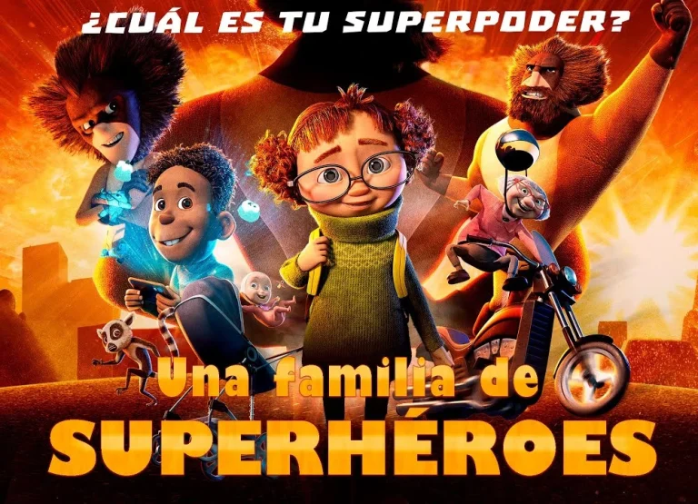 una familia superheroes